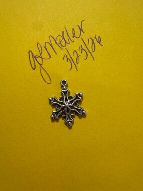 Tiffany's RETIRED Snowflake Charm